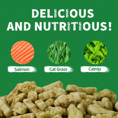 【Live Big Deal 】JUST TRY Cat Grass Treats and Hairball Solution