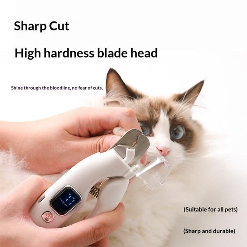 Pet Nail Grinder, Multifunctional Dog Nailtrimmerand Cat Nailtrimmer Kit, Ultra Quietelectric Petnail Grinder, Rechargeable,Suitable Fortrimmingsmall and Large Dogs, with a 4-Hourbattery Life Pet Hair