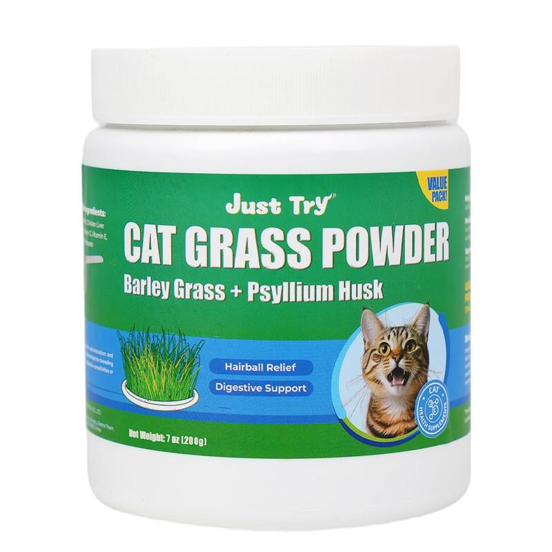 【Live Big Deal 】JUST TRY Cat Grass Treats and Hairball Solution