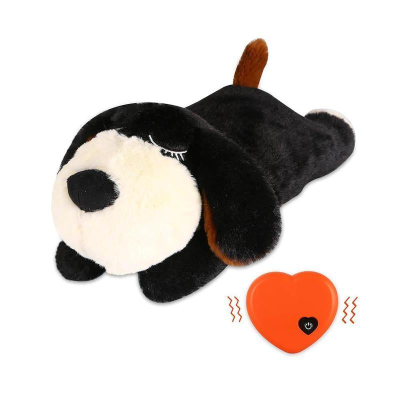 Dog Anxiety Companion Sleep Simulation Heartbeat Plush for Dogs, Calming Plush for Aggressive Chewers, Durable Chew, Cute Dog Plush Toy for Calming, Pet Chew & Interactive Toy, Dog & Cat Accessories